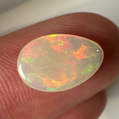 2.0ct Mintabie Teardrop Crystal Opal