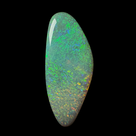 9.3ct Mintabie Semi-Black Freeform