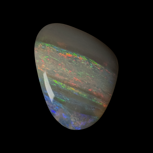 6ct Mintabie Freeform Picture Stone