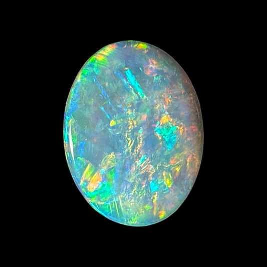 1.6ct Mintabie Gem Grade Black Opal