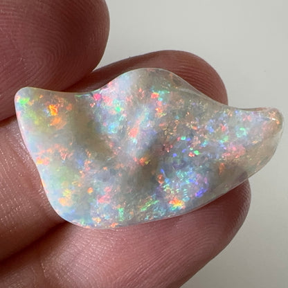 12.5ct Mintabie Double Sided Hand Carved Opal