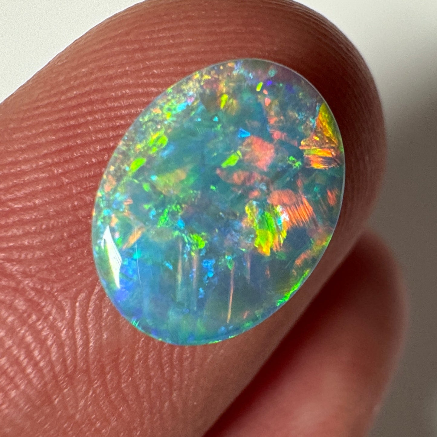 1.6ct Mintabie Gem Grade Black Opal