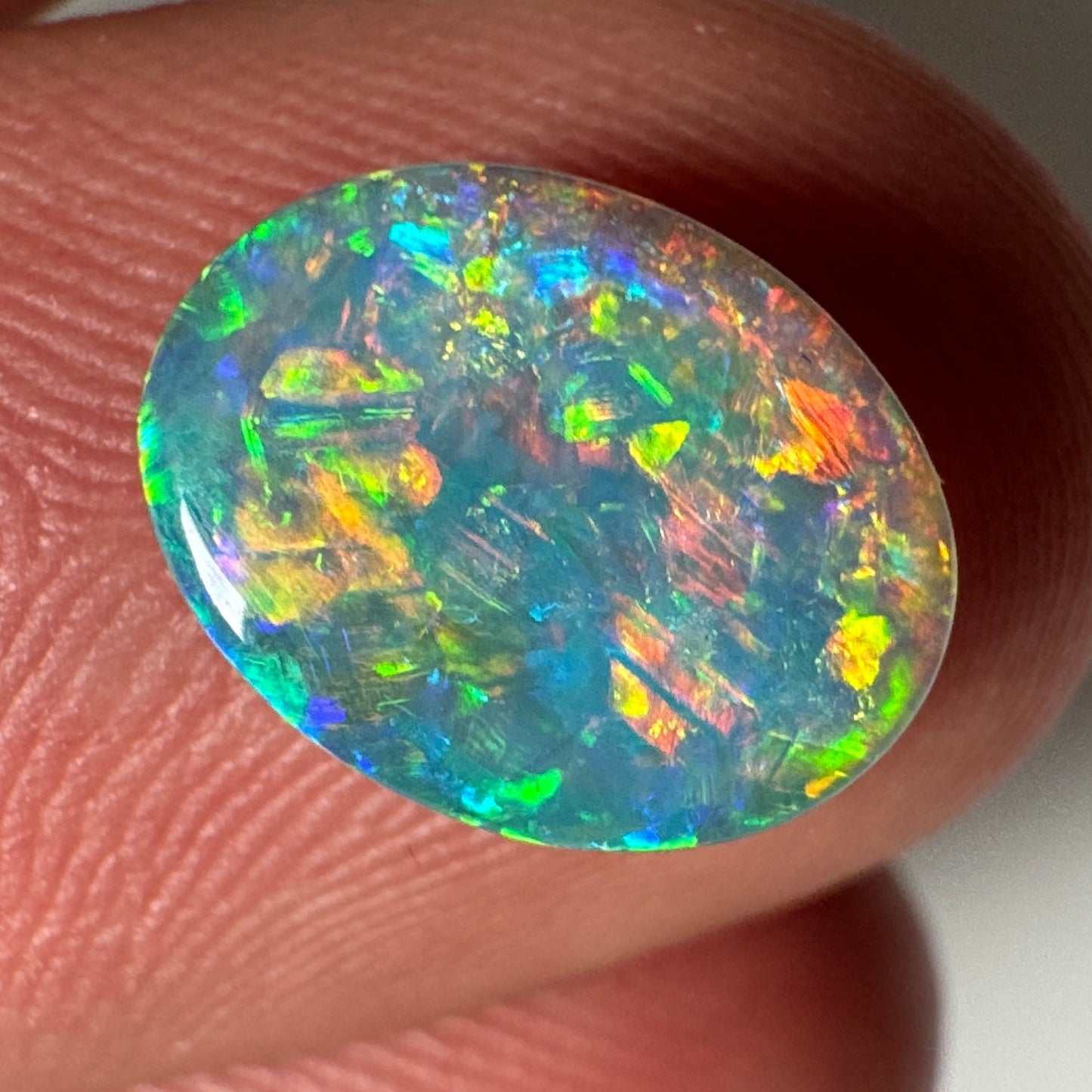 1.6ct Mintabie Gem Grade Black Opal