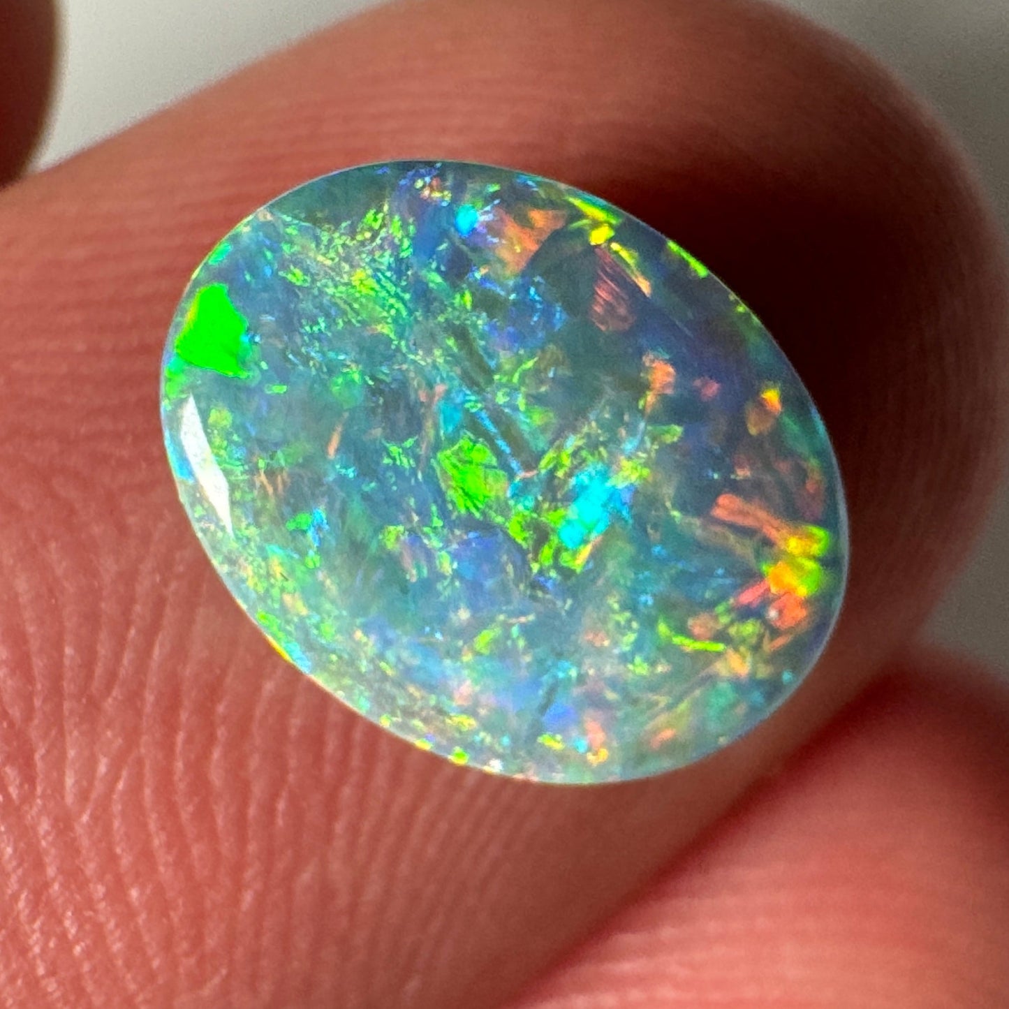 1.6ct Mintabie Gem Grade Black Opal
