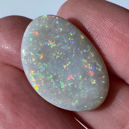 13.6ct Mintabie Freeform White Opal