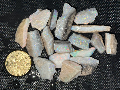 1ozt Mintabie Rough Opal Parcel