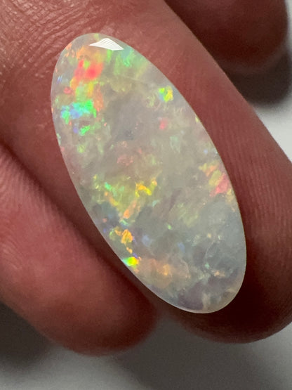 5.2ct Mintabie Oval Pendant Opal
