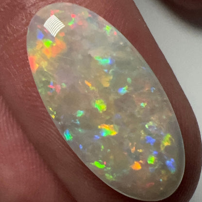 5.2ct Mintabie Oval Pendant Opal