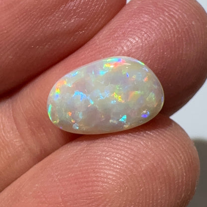 2.8ct Mintabie Freeform Rainbow Opal