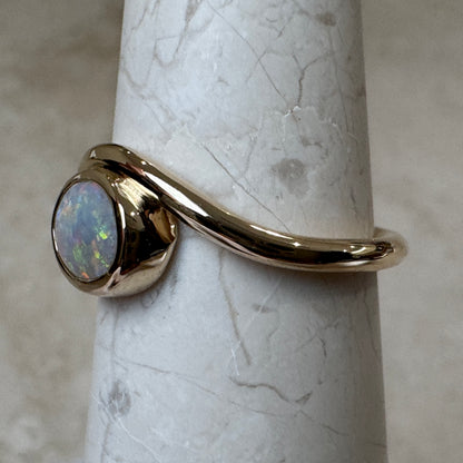 9K Gold Coober Pedy Opal Ring