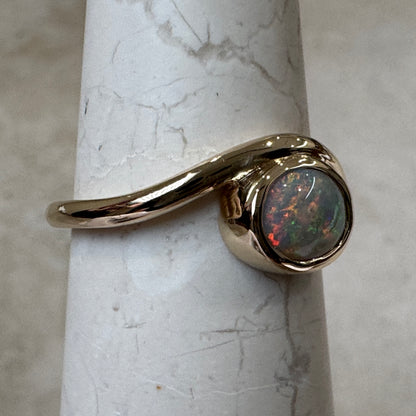 9K Gold Coober Pedy Opal Ring