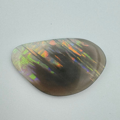 12.6ct Coober Pedy Lightning Strike Dark Opal