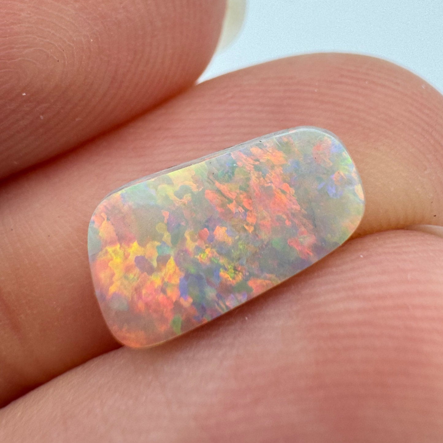 1.2ct Coober Pedy Rainbow Freeform Opal