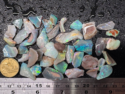 1ozt (155ct) Coober Pedy Rough Opal/Skinshell Parcel - 15 Mile Field