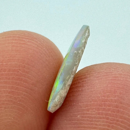 1.3ct Dark Base Coober Pedy Teardrop Opal