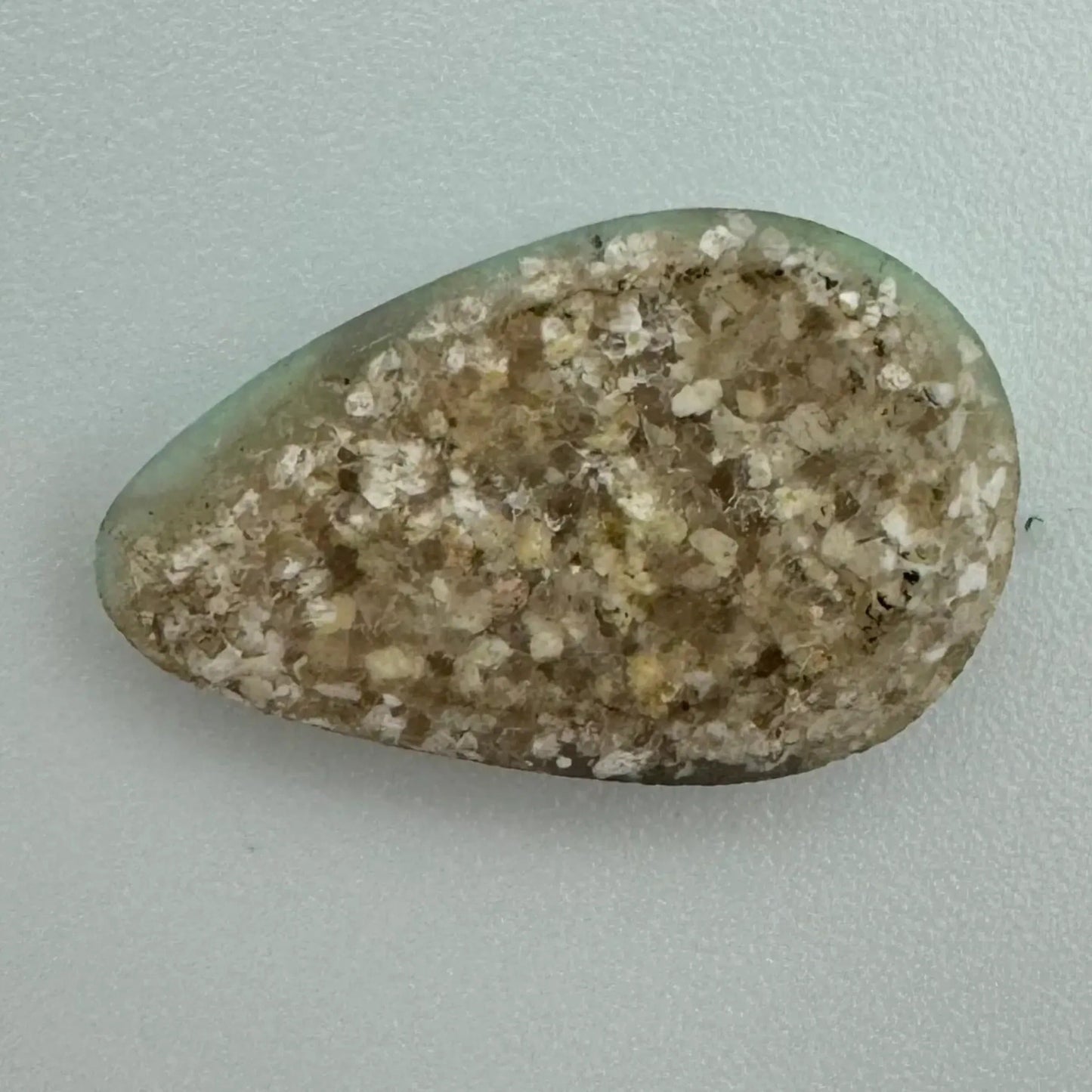 1.3ct Dark Base Coober Pedy Teardrop Opal