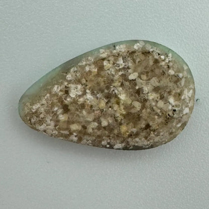 1.3ct Dark Base Coober Pedy Teardrop Opal