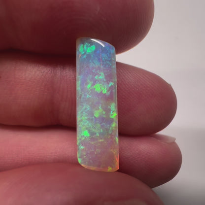 5.2ct Belemnite Blue Green Crystal Opal