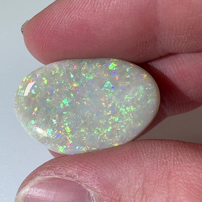 13.6ct Mintabie Freeform White Opal