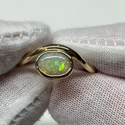 9K Gold Coober Pedy Opal Ring