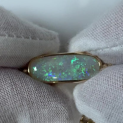 9k Gold Mintabie Crystal Opal Bracelet