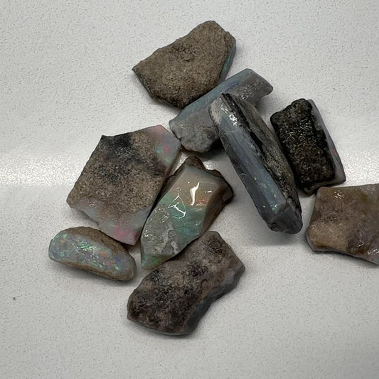 1ozt Mintabie Rough Opal Parcel