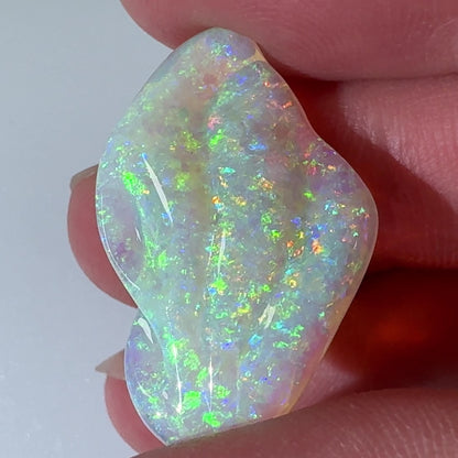 12.9ct Mintabie Hand Carved Crystal Opal