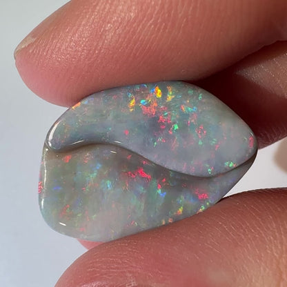 10.4ct Mintabie Hand Carved Dark Opal