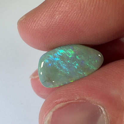 5ct Mintabie Dark Freeform Opal