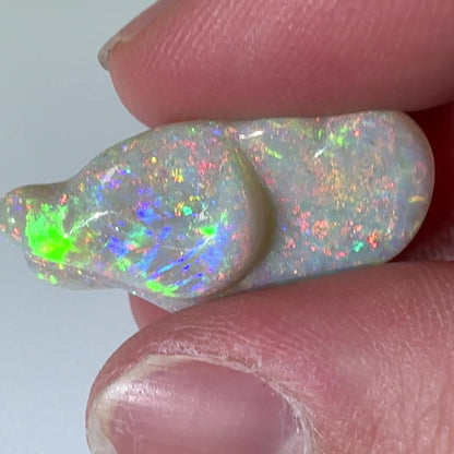 15.6ct Mintabie Double Sided Hand Carved Opal