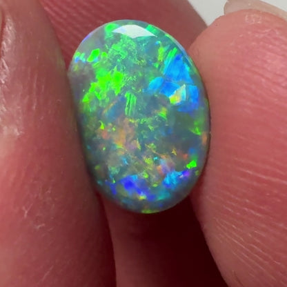 1.6ct Mintabie Gem Grade Black Opal