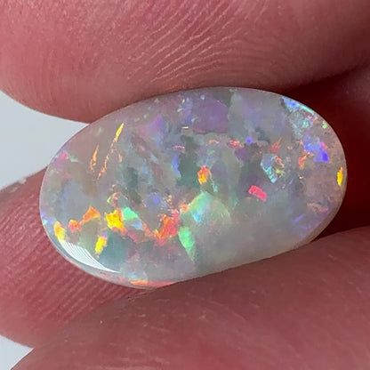 4.0ct Mintabie Oval Crystal Opal