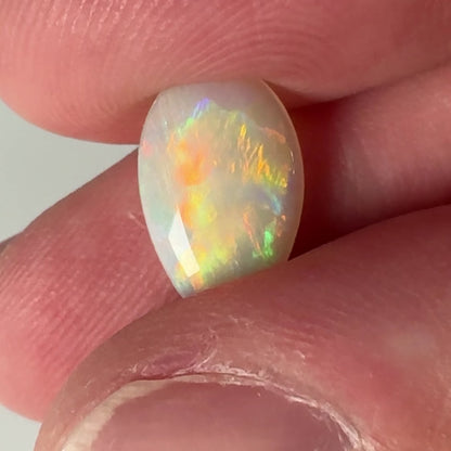 2.0ct Mintabie Teardrop Crystal Opal